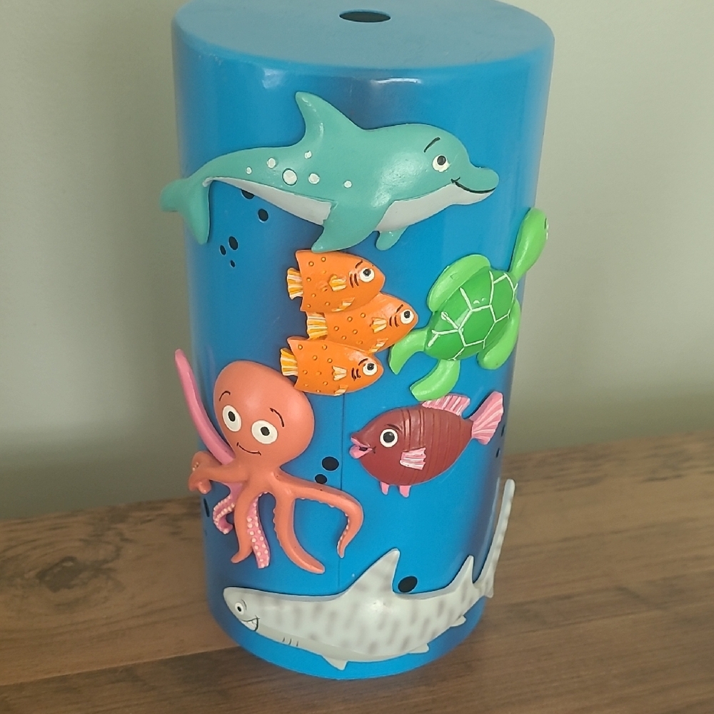 Scentsy Blue Ocean Shade For Lighted Base(not Included)